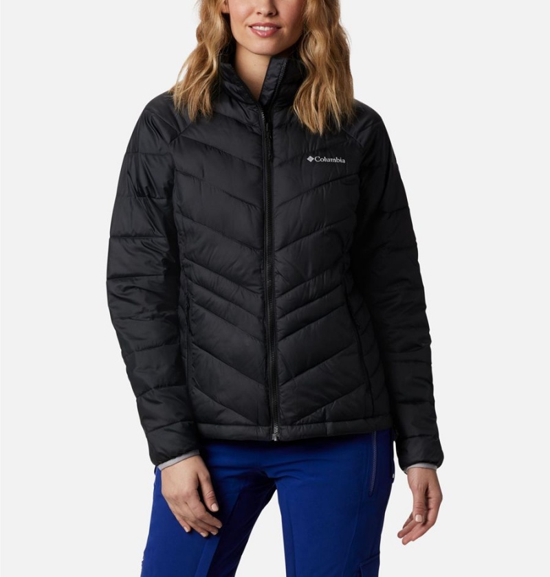 Black Columbia Whirlibird IV Interchange Women's Ski Jacket | 15924JHSQ