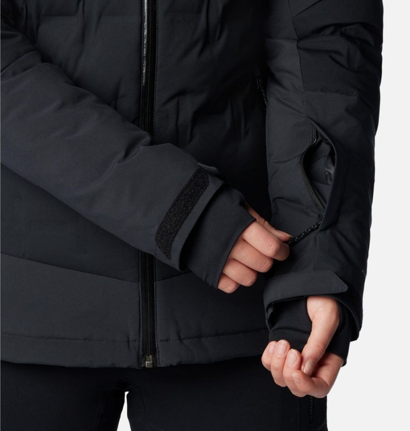 Black Columbia Wildcard III Down Women's Ski Jacket | 02538BGXI