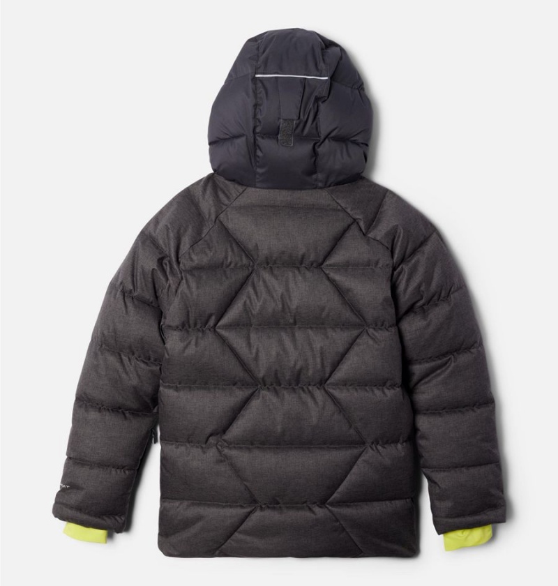 Black Columbia Winter Powder II Quilted Kids' Jacket | 72546YKDN