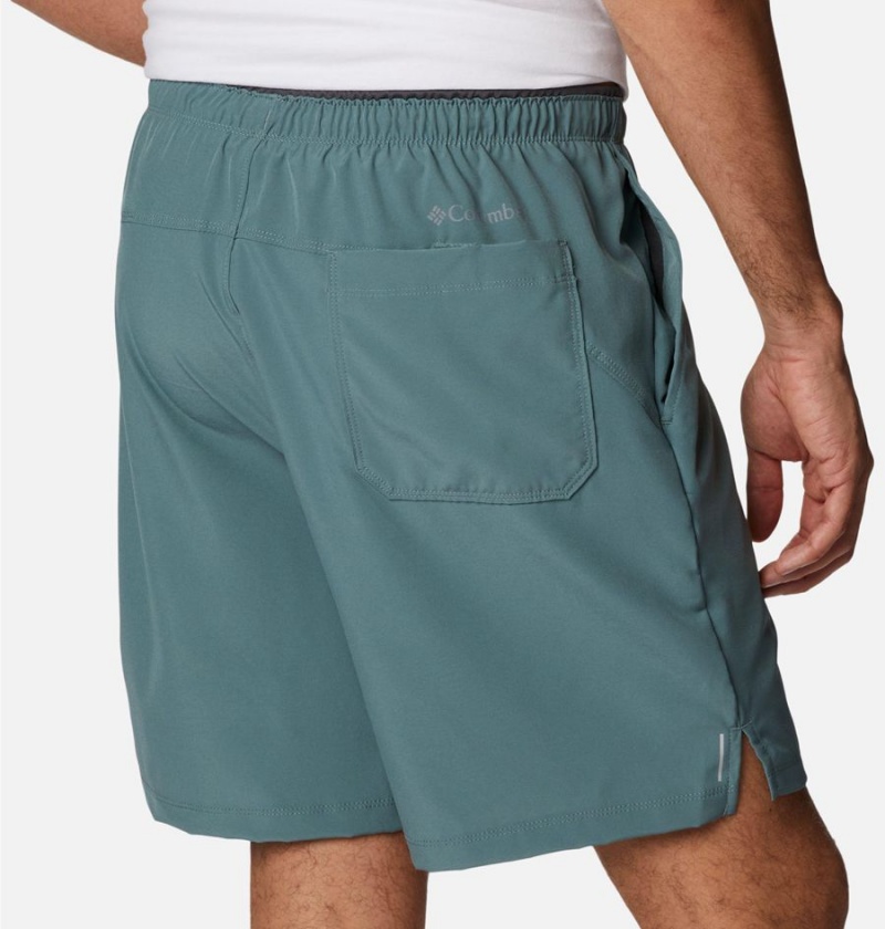 Blue Columbia Alpine Chill Zero Men's Shorts | 04182OBPW