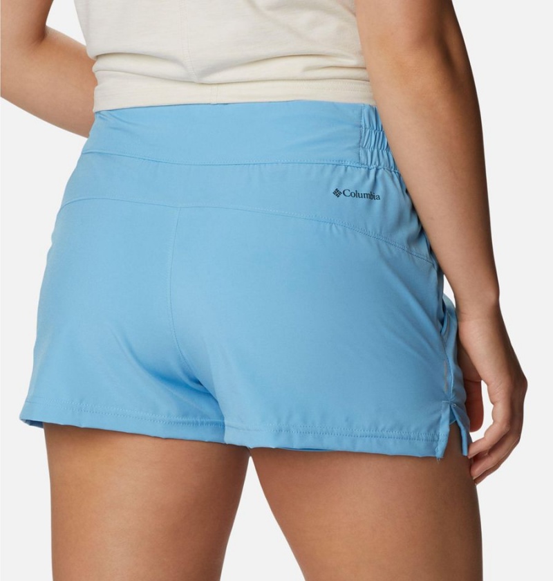 Blue Columbia Alpine Chill Zero Women's Shorts | 40137ACRU