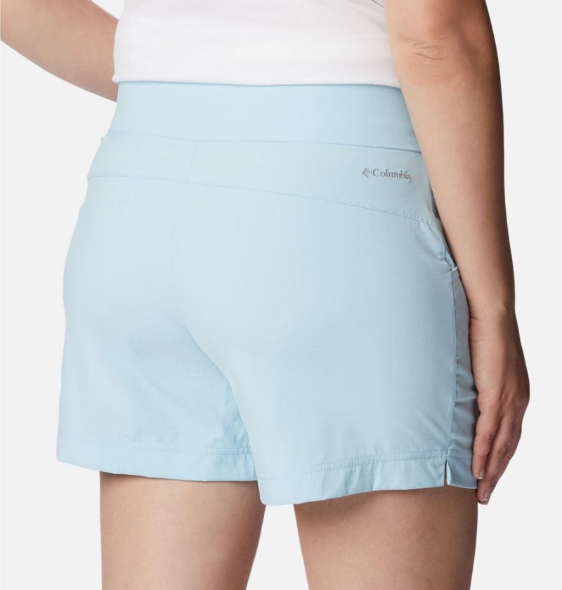 Blue Columbia Anytime Casual Women's Shorts | 06215ETOC