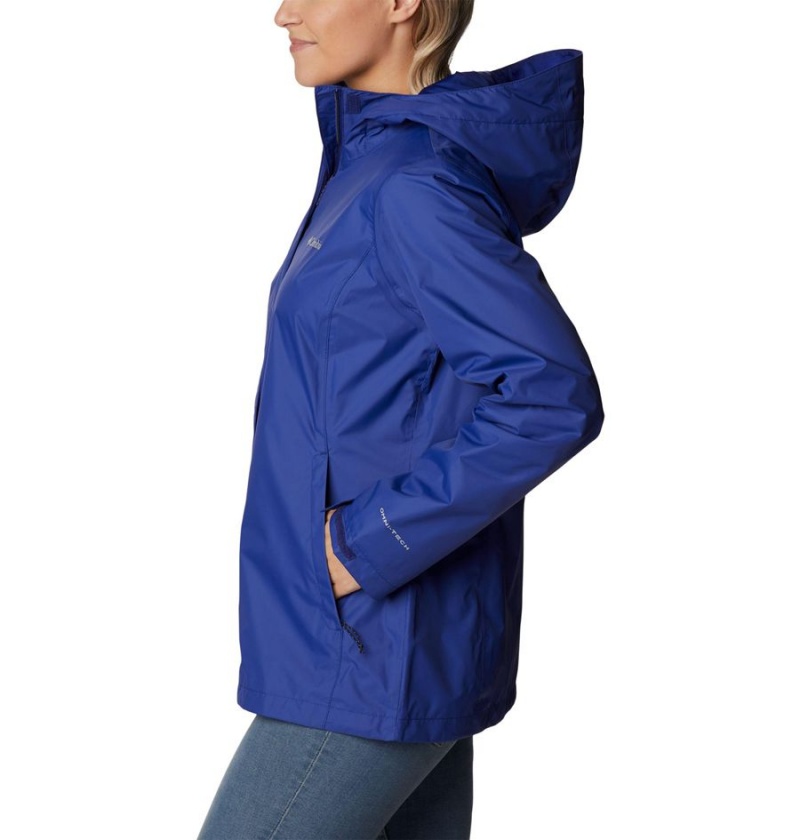 Blue Columbia Arcadia II Women's Rain Jacket | 74916PVHS