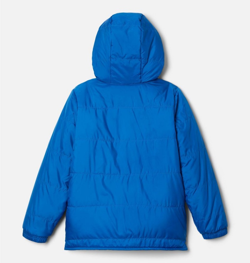 Blue Columbia Big Fir Reversible Kids' Jacket | 12859TALK