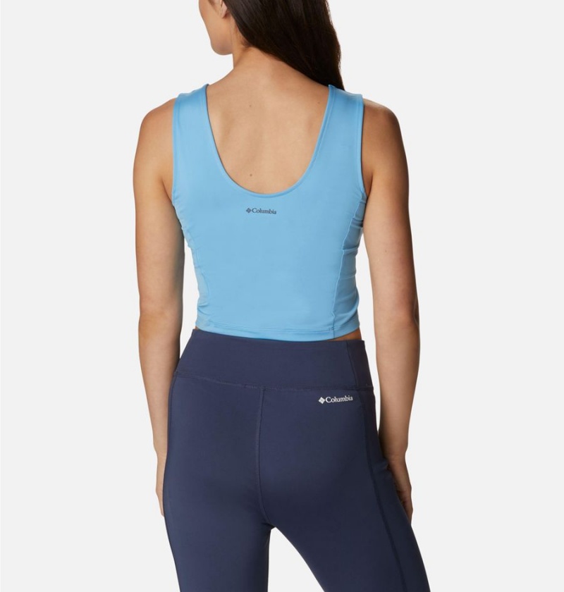 Blue Columbia Boundless Trek Women's Tank Top | 15809DYQU