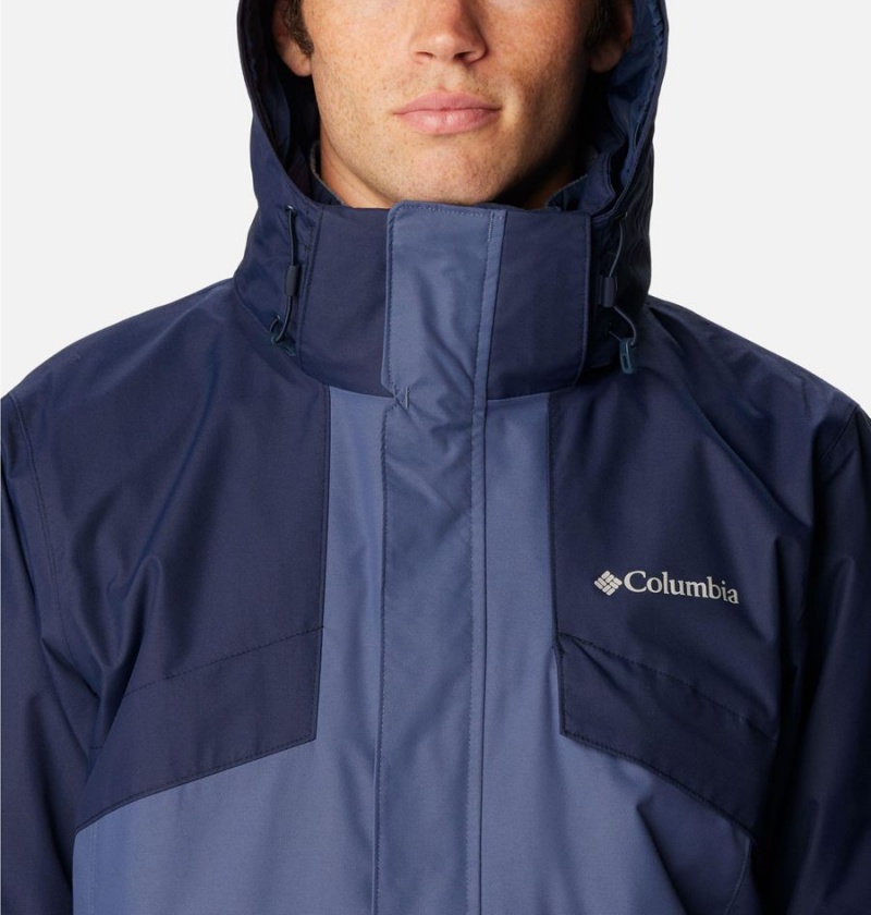 Blue Columbia Bugaboo II Fleece Interchange Men's Ski Jacket | 01394ATRF