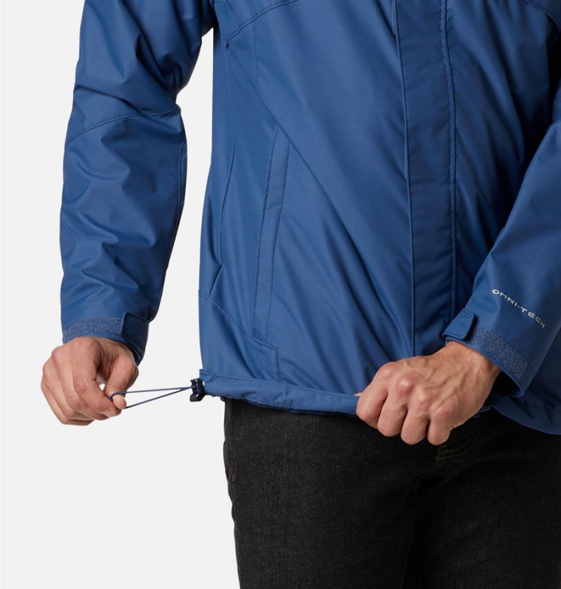 Blue Columbia Bugaboo II Fleece Interchange Men's Ski Jacket | 90143YIFL