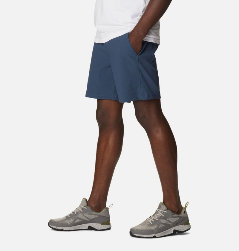 Blue Columbia Canyon Gate Utility Men's Shorts | 15496EXWY