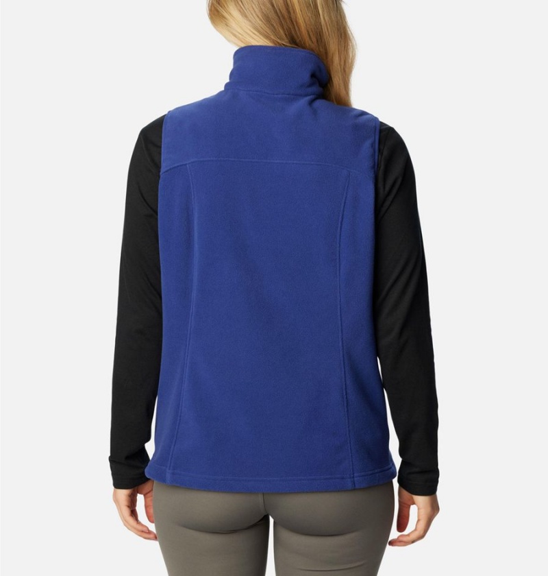 Blue Columbia Castle Dale Fleece Women's Vest | 60932ZGXC