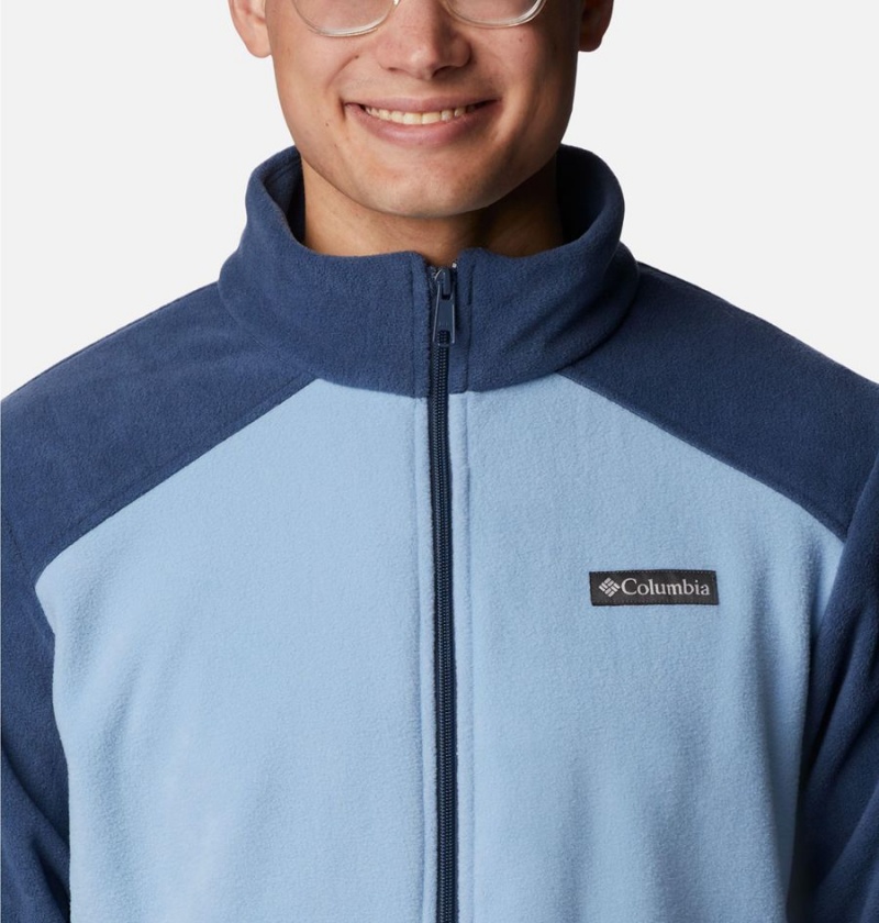 Blue Columbia Castle Dale Full Zip Men's Fleece Jacket | 25940LRCP