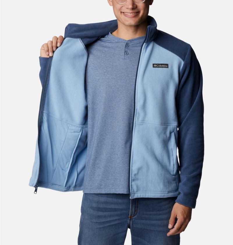 Blue Columbia Castle Dale Full Zip Men's Fleece Jacket | 25940LRCP