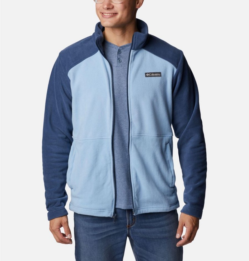 Blue Columbia Castle Dale Full Zip Men's Fleece Jacket | 25940LRCP