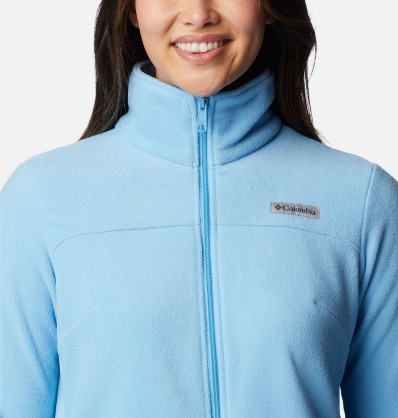 Blue Columbia Castle Dale Full Zip Women's Fleece Jacket | 86031DKET