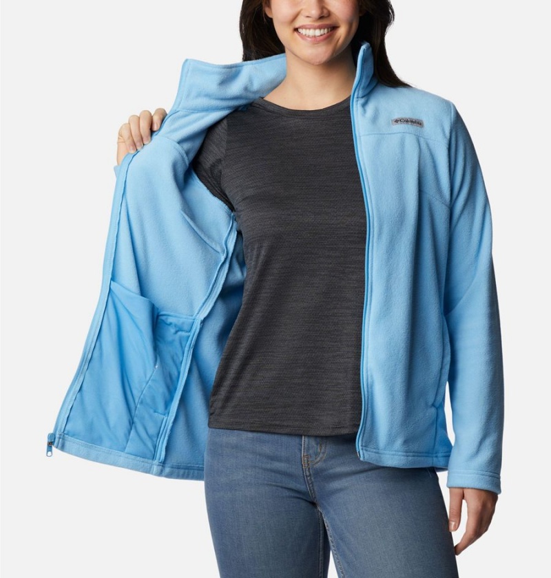 Blue Columbia Castle Dale Full Zip Women's Fleece Jacket | 86031DKET