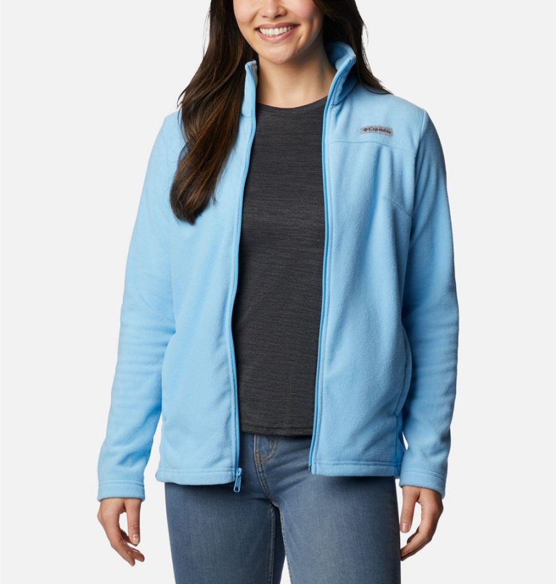 Blue Columbia Castle Dale Full Zip Women's Fleece Jacket | 86031DKET