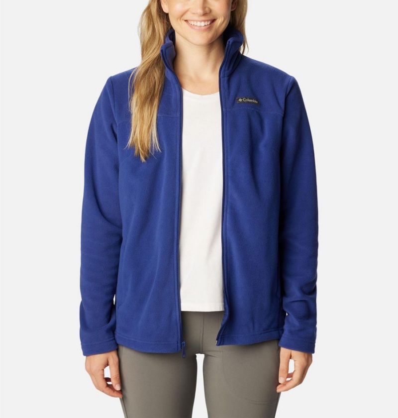 Blue Columbia Castle Dale Full Zip Women's Fleece Jacket | 81269JAFP