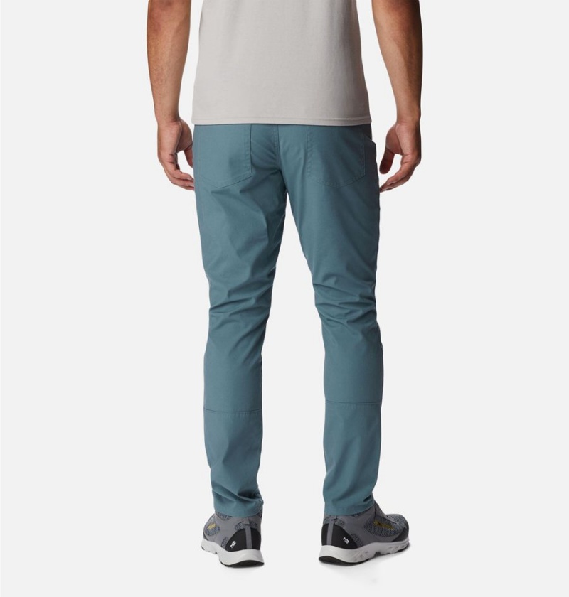 Blue Columbia Cobble Creek 5-Pocket Men's Pants | 67102CDZK