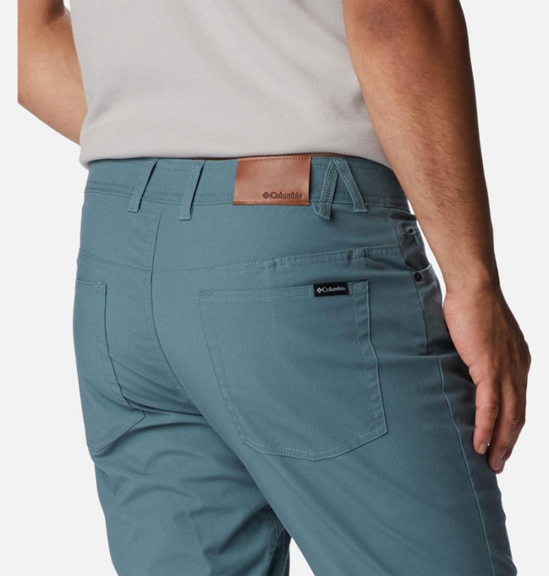 Blue Columbia Cobble Creek 5-Pocket Men's Pants | 67102CDZK