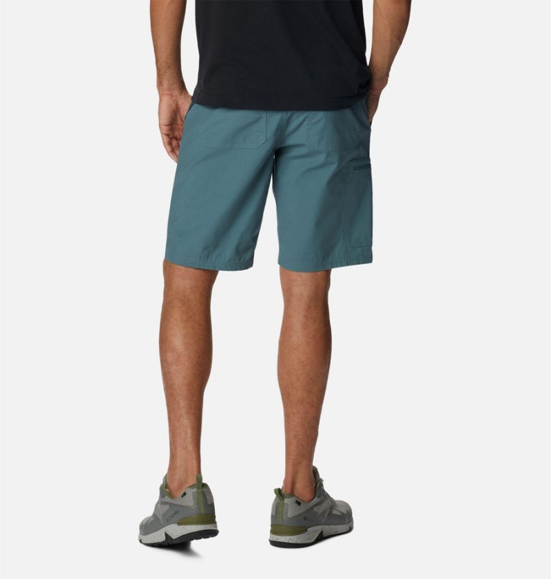 Blue Columbia Cobble Creek Cargo Men's Shorts | 42159PDHA