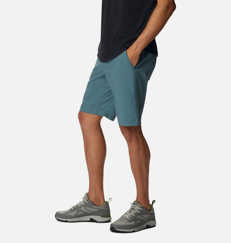 Blue Columbia Cobble Creek Cargo Men's Shorts | 42159PDHA