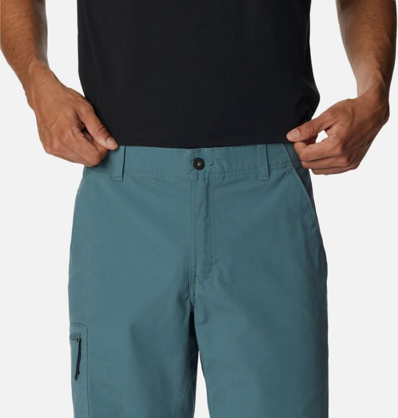 Blue Columbia Cobble Creek Cargo Men's Shorts | 42159PDHA