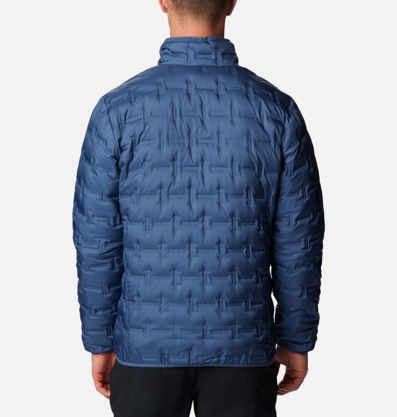 Blue Columbia Delta Ridge Insulated Men's Puffer Jacket | 25178SHKD