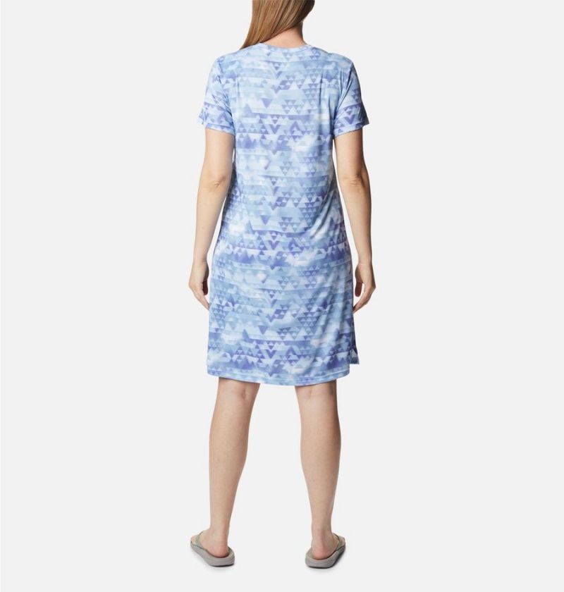 Blue Columbia Fork Stream Women's Dress | 71356LHBD