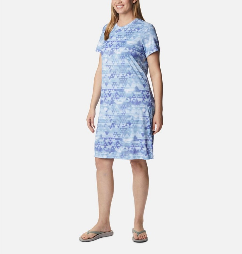 Blue Columbia Fork Stream Women's Dress | 71356LHBD