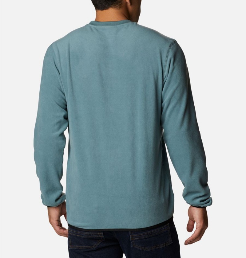 Blue Columbia Haven Hills Fleece Crew Men's Pullover | 91435BVWC