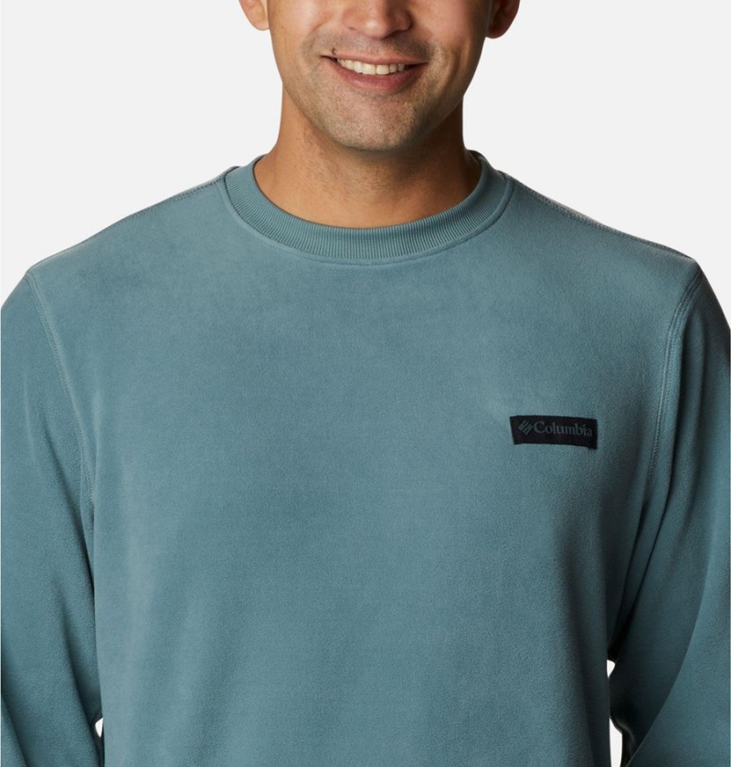 Blue Columbia Haven Hills Fleece Crew Men's Pullover | 91435BVWC