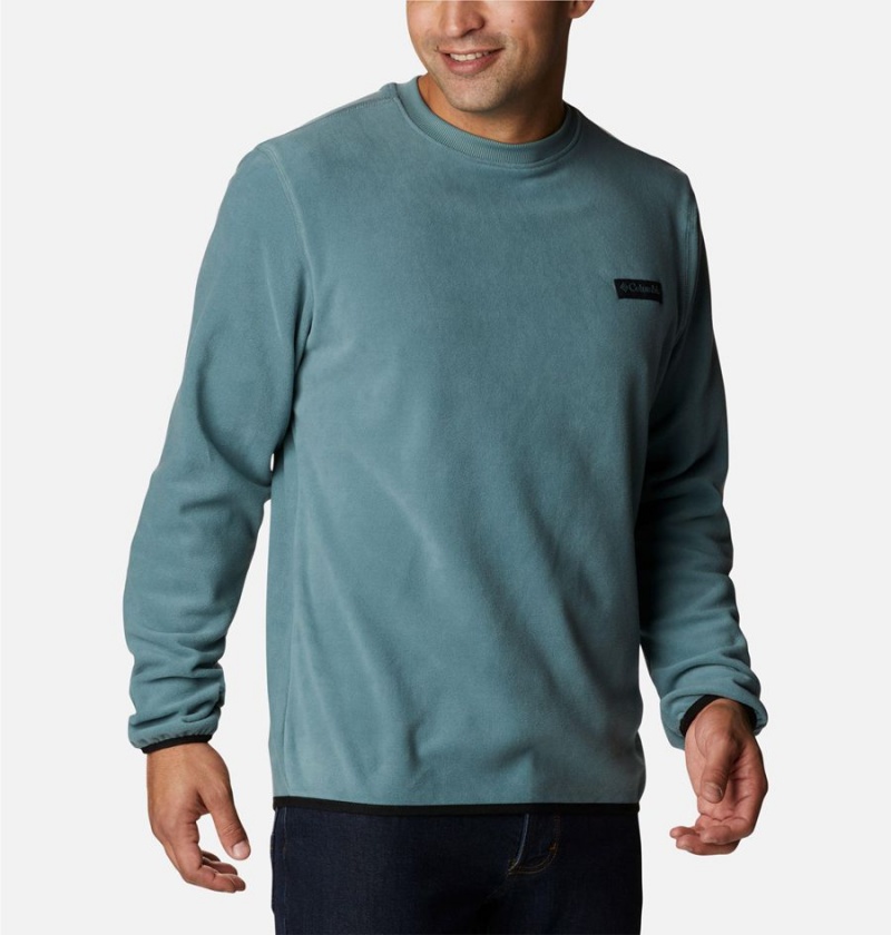 Blue Columbia Haven Hills Fleece Crew Men's Pullover | 91435BVWC