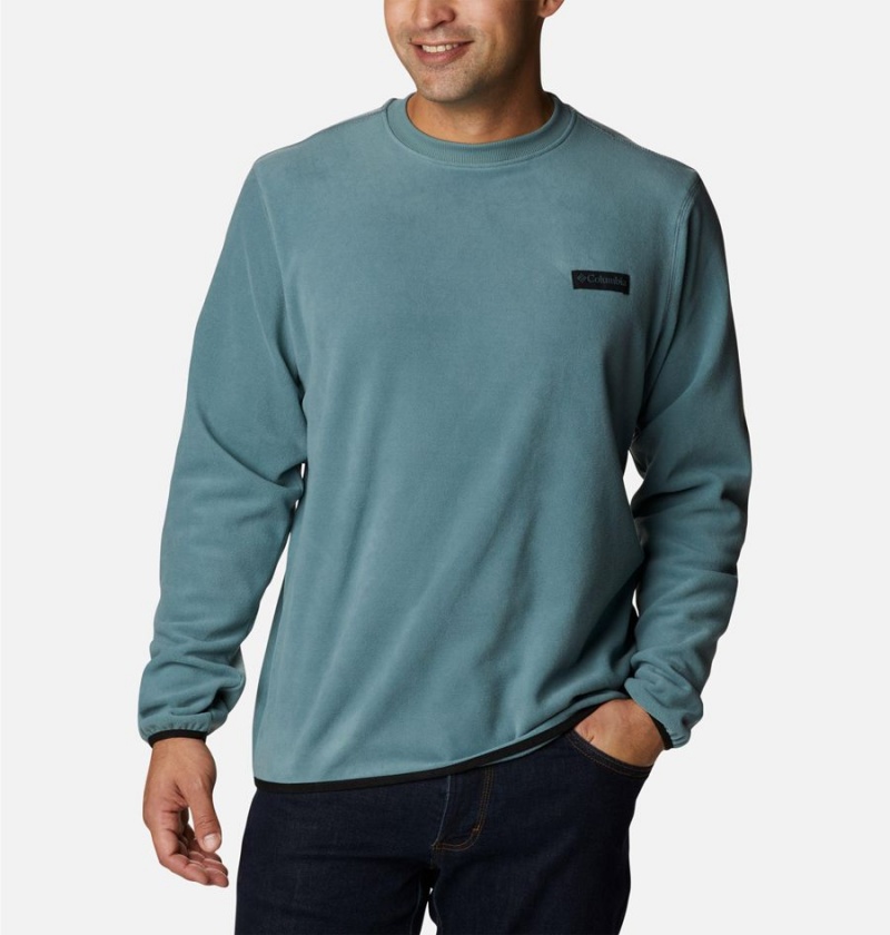 Blue Columbia Haven Hills Fleece Crew Men\'s Pullover | 91435BVWC