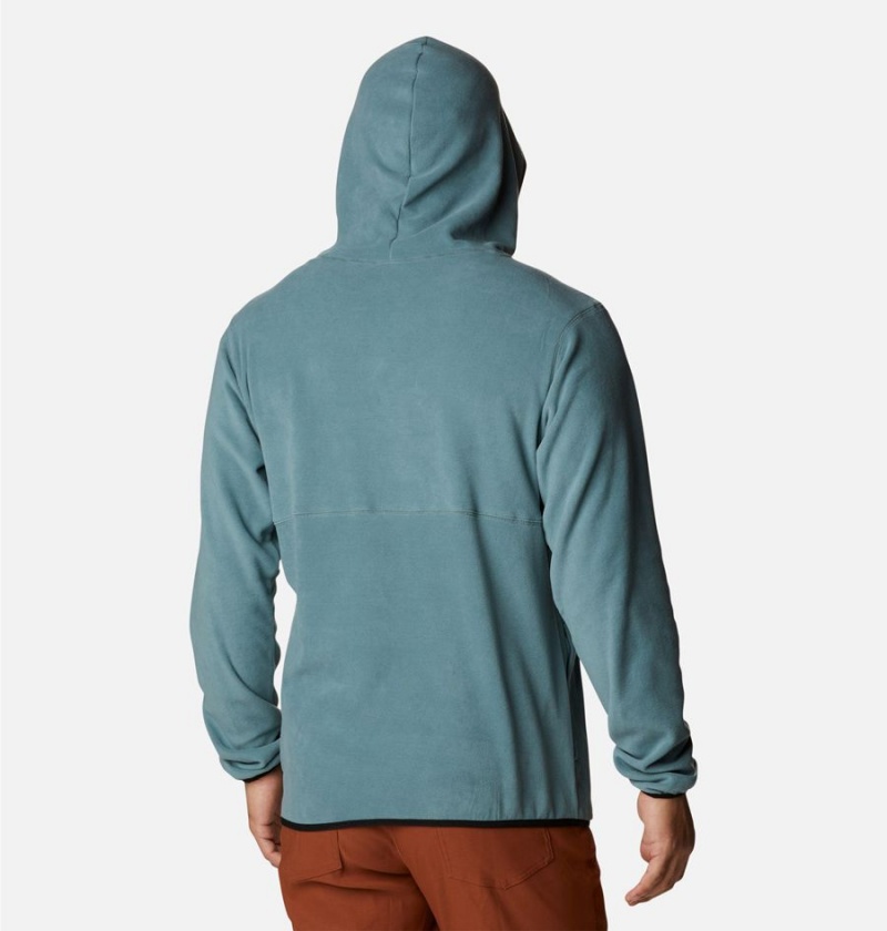 Blue Columbia Haven Hills Fleece Men's Hoodie | 83259NTCS