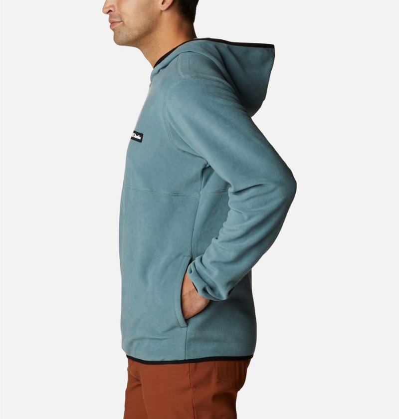 Blue Columbia Haven Hills Fleece Men's Hoodie | 83259NTCS