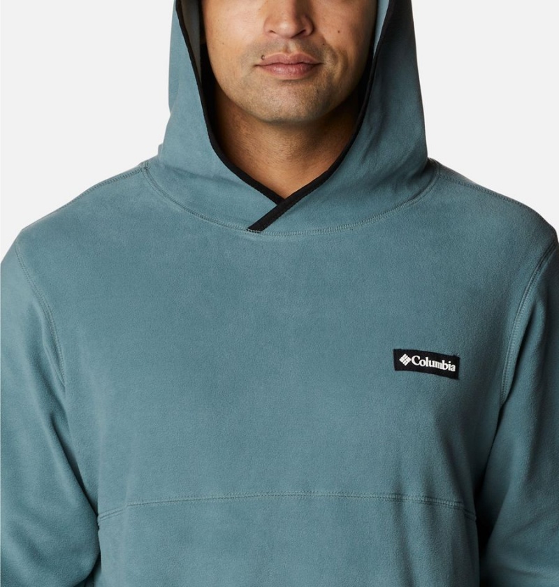 Blue Columbia Haven Hills Fleece Men's Hoodie | 83259NTCS