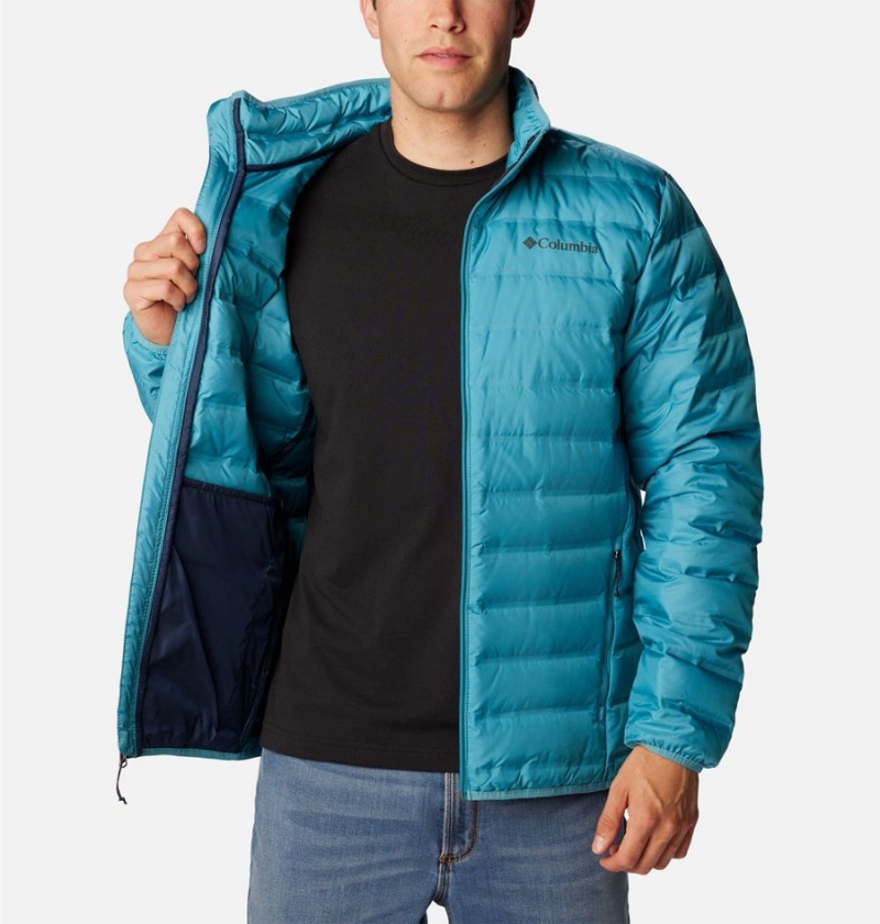 Blue Columbia Lake 22 Insulated Men's Puffer Jacket | 54169JEYH