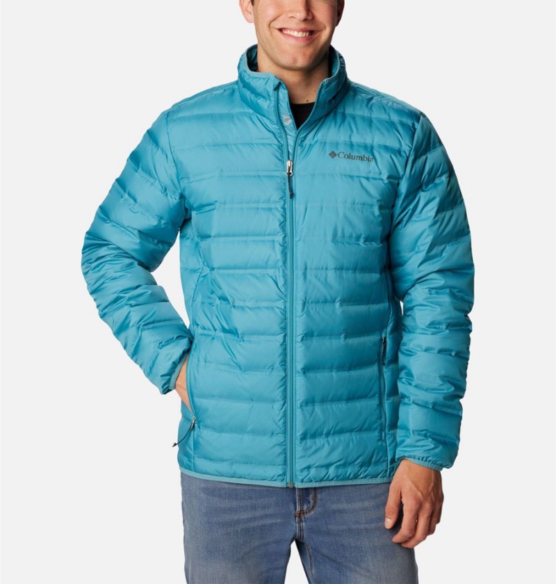 Blue Columbia Lake 22 Insulated Men\'s Puffer Jacket | 54169JEYH