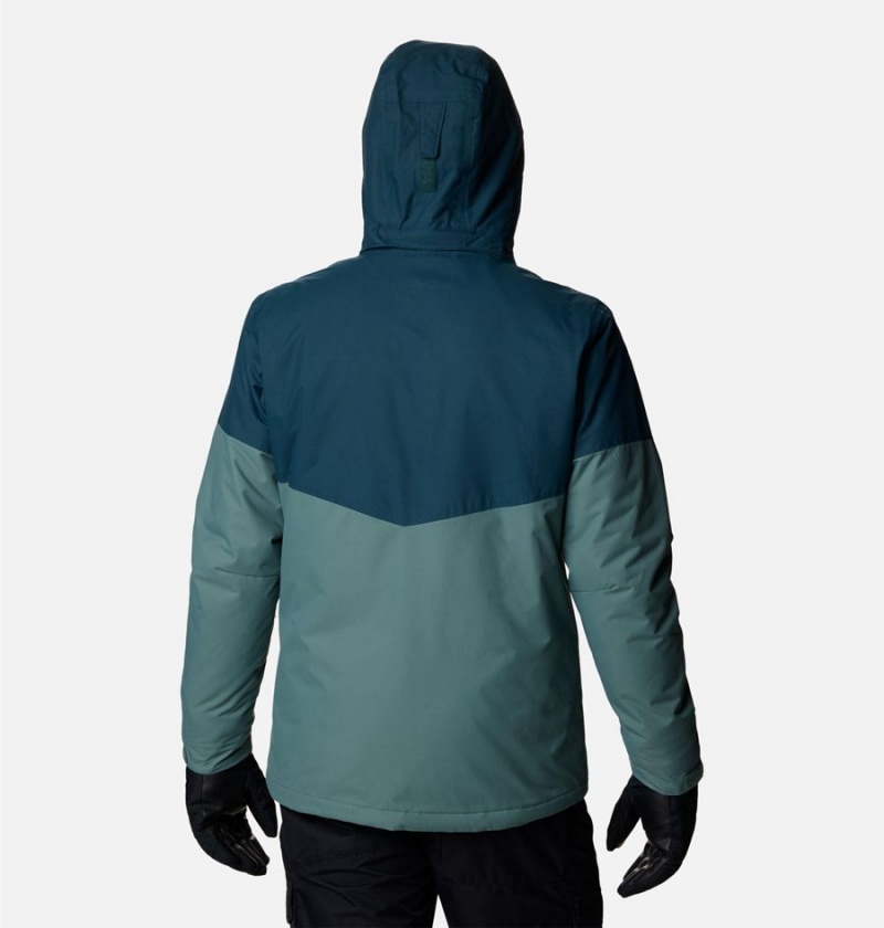 Blue Columbia Last Tracks Insulated Men's Ski Jacket | 90352FVKM