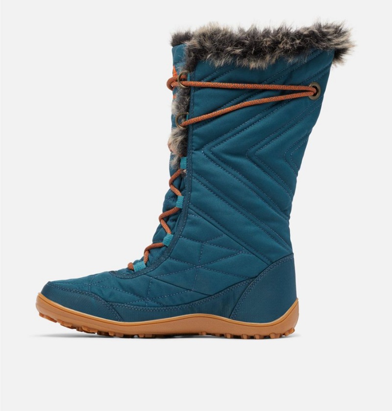 Blue Columbia Minx Mid III Women's Boots | 08146BYKD