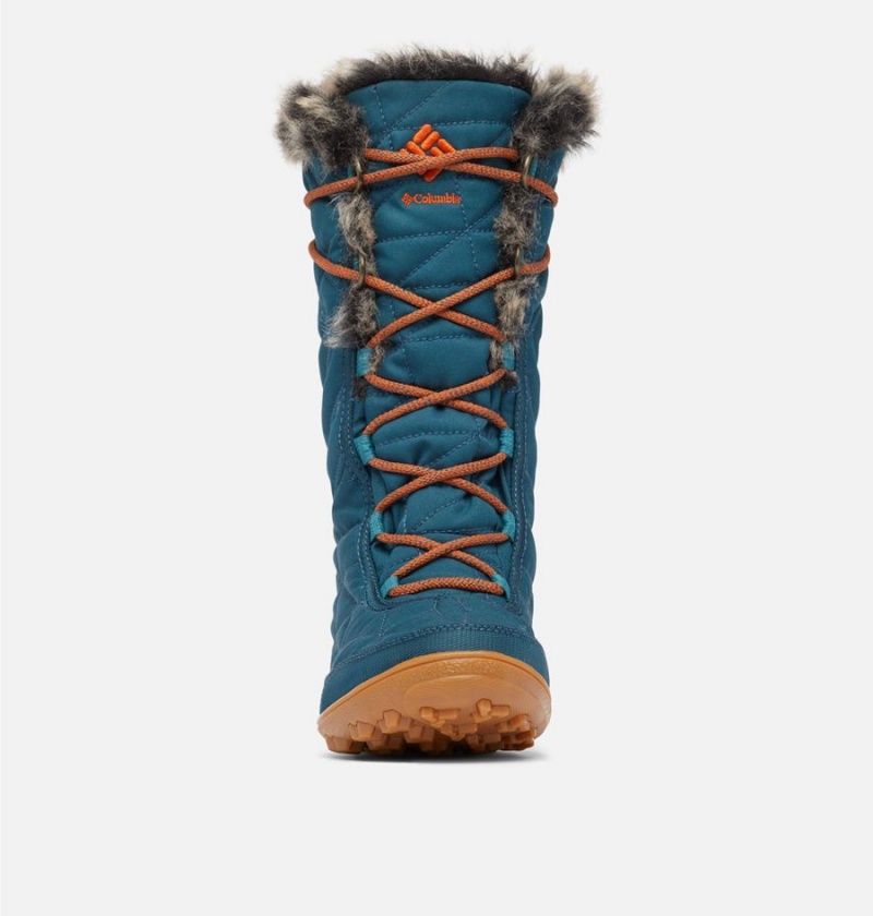 Blue Columbia Minx Mid III Women's Boots | 08146BYKD