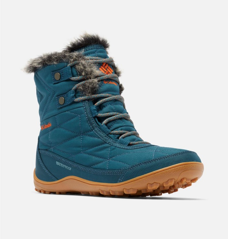 Blue Columbia Minx Shorty III Women's Boots | 52470VDFI