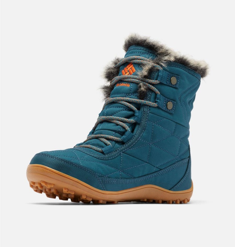 Blue Columbia Minx Shorty III Women's Boots | 52470VDFI