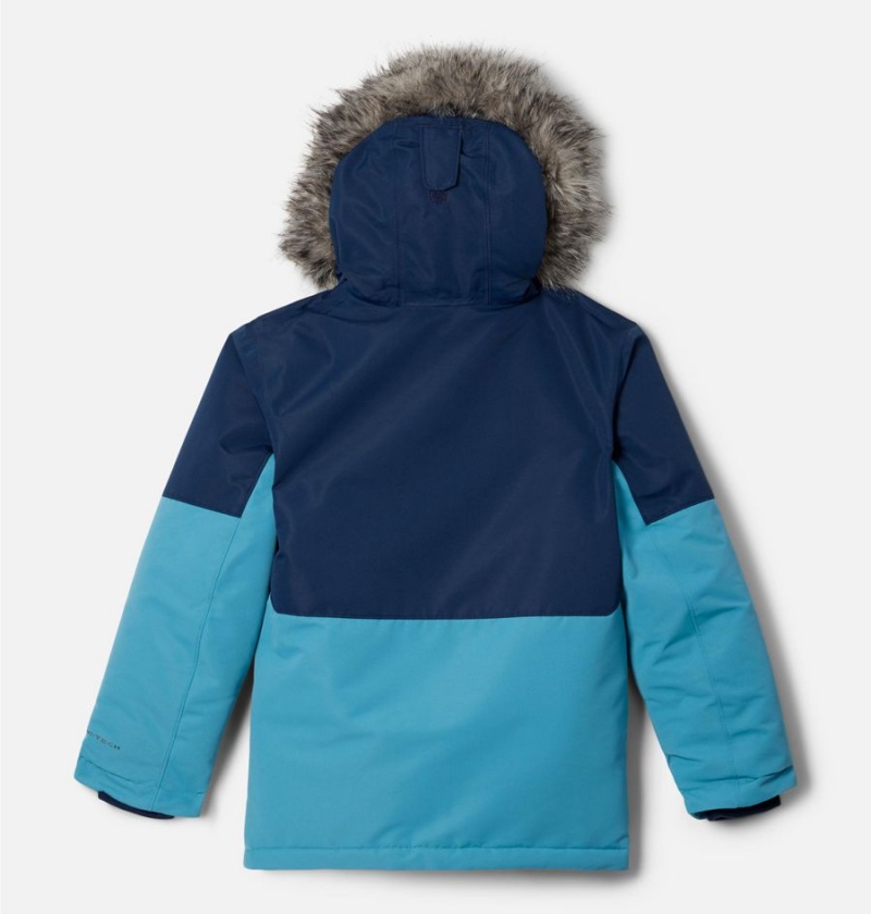 Blue Columbia Nordic Strider Kids' Jacket | 83459TRCS