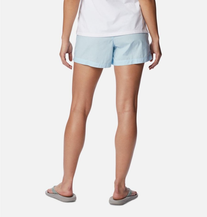 Blue Columbia Norgate Women's Shorts | 06943EZSW