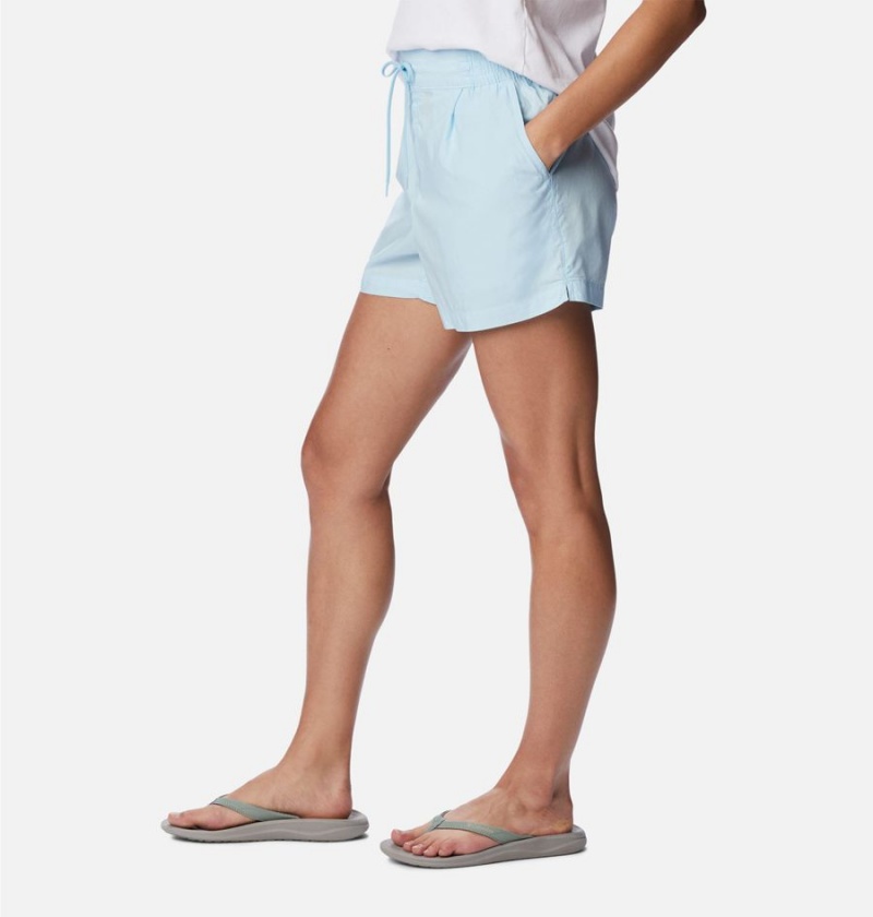 Blue Columbia Norgate Women's Shorts | 06943EZSW