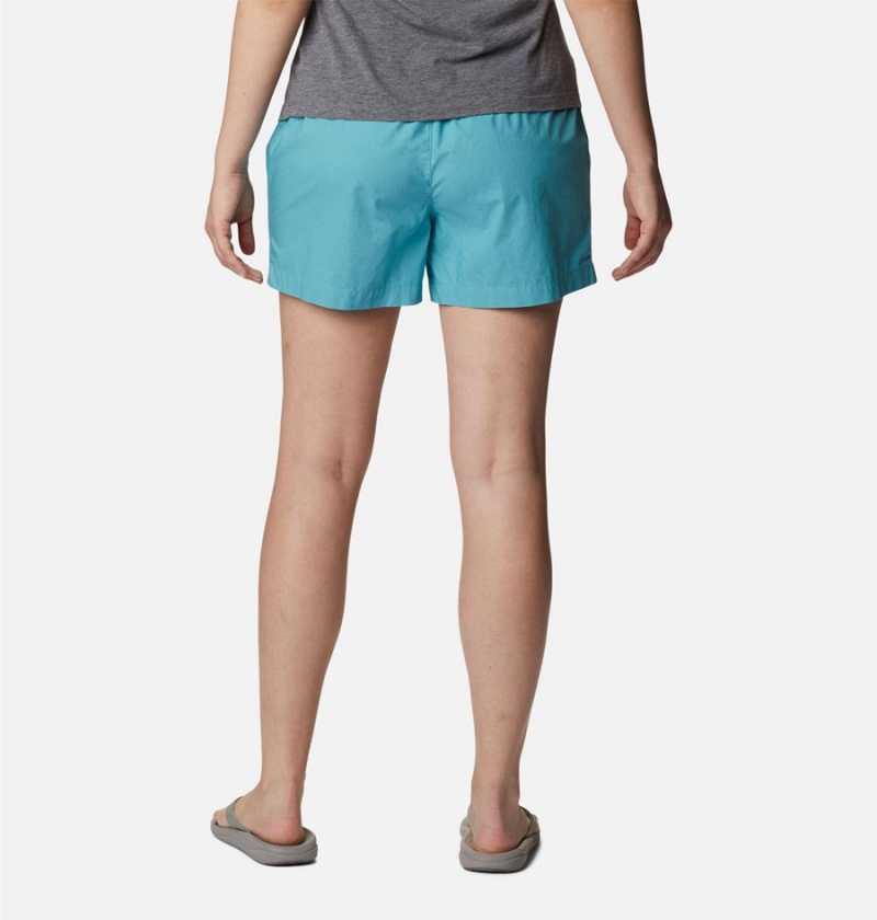 Blue Columbia Norgate Women's Shorts | 81649QWAY