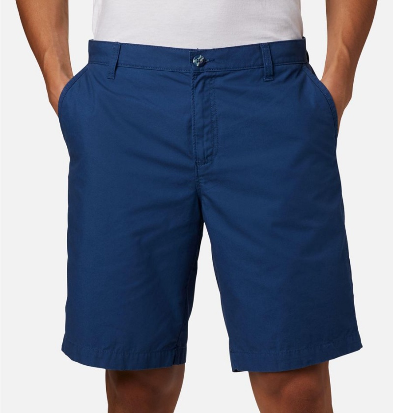 Blue Columbia PFG Bonehead II Men's Shorts | 25361MSVU