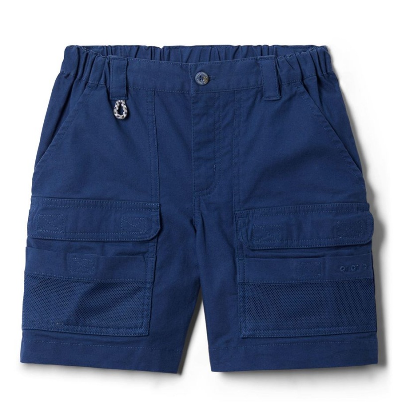 Blue Columbia PFG Half Moon II Kids\' Shorts | 40162MVSH