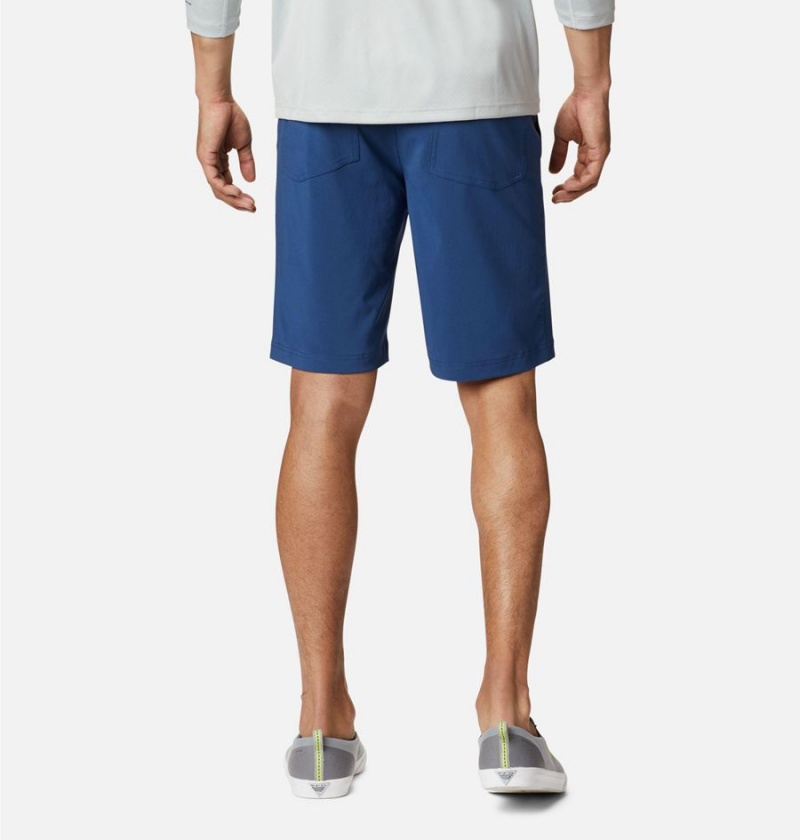 Blue Columbia PFG Slack Tide Men's Shorts | 18640OSWH