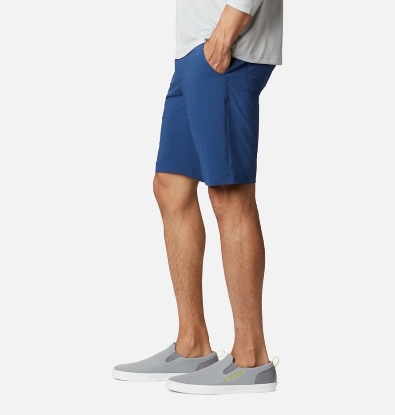 Blue Columbia PFG Slack Tide Men's Shorts | 18640OSWH